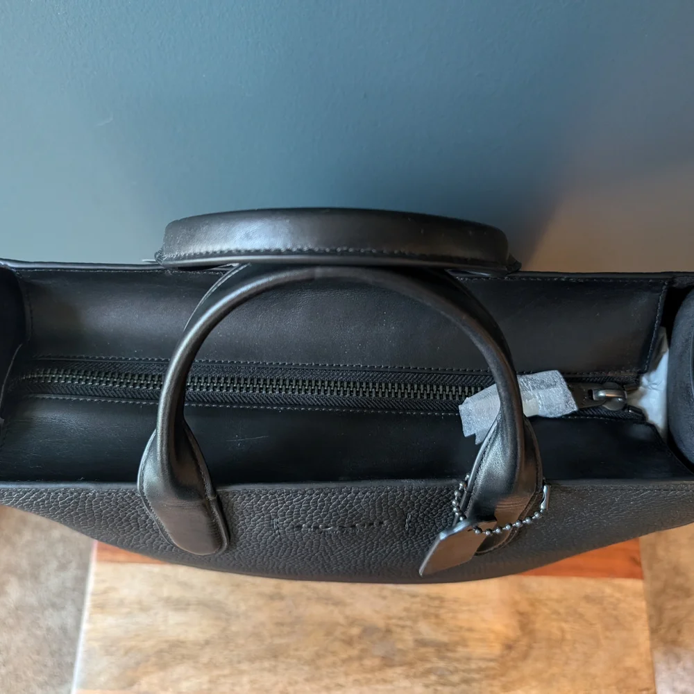 Coach Gotham Tall Tote - Black